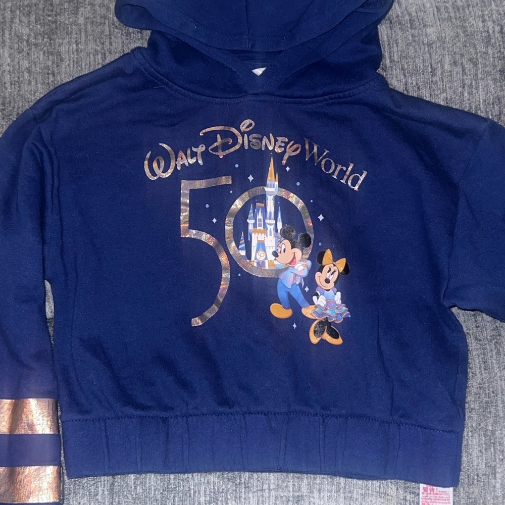 Disney Kids Navy 50th Anniversary Hoodie